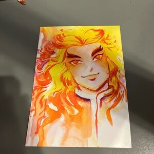 Vibrant Orange and Yellow Art Print